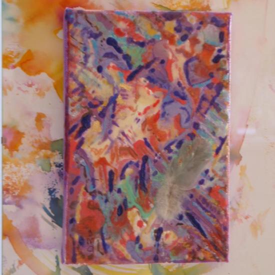 Huile sous Verre