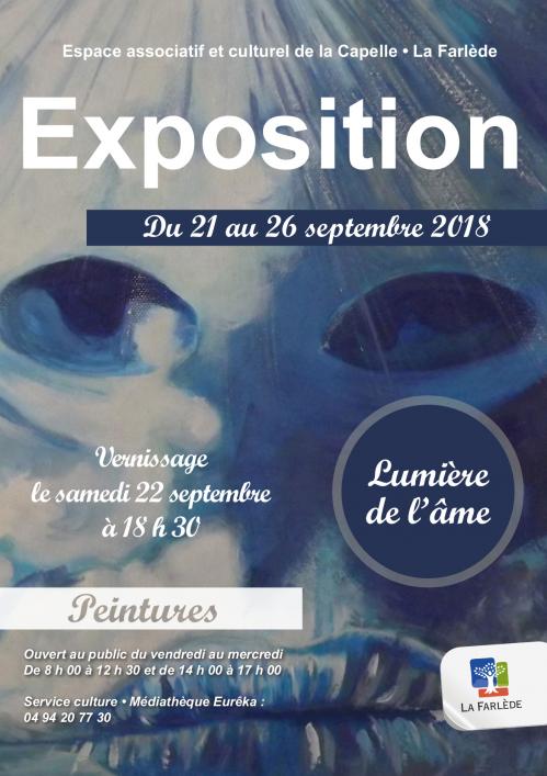 Exposition annuel des ateliers lumiere de l ame 2018